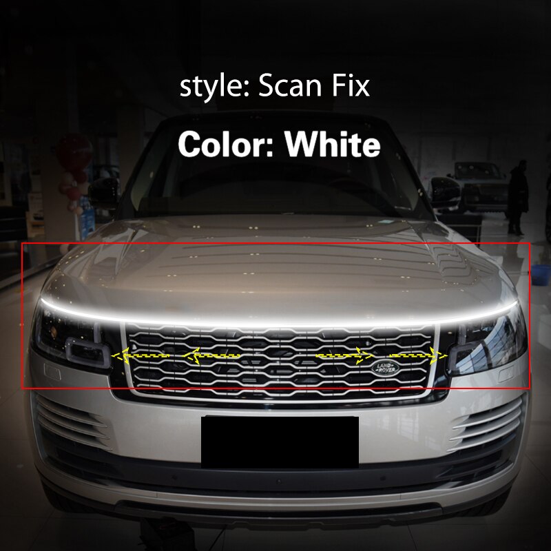 

12 В фонарь для Land Rover Range Rover 2013-2023 Scan, запуск противотуманных фар, дневные ходовые огни, водонепроницаемая противотуманная полоса