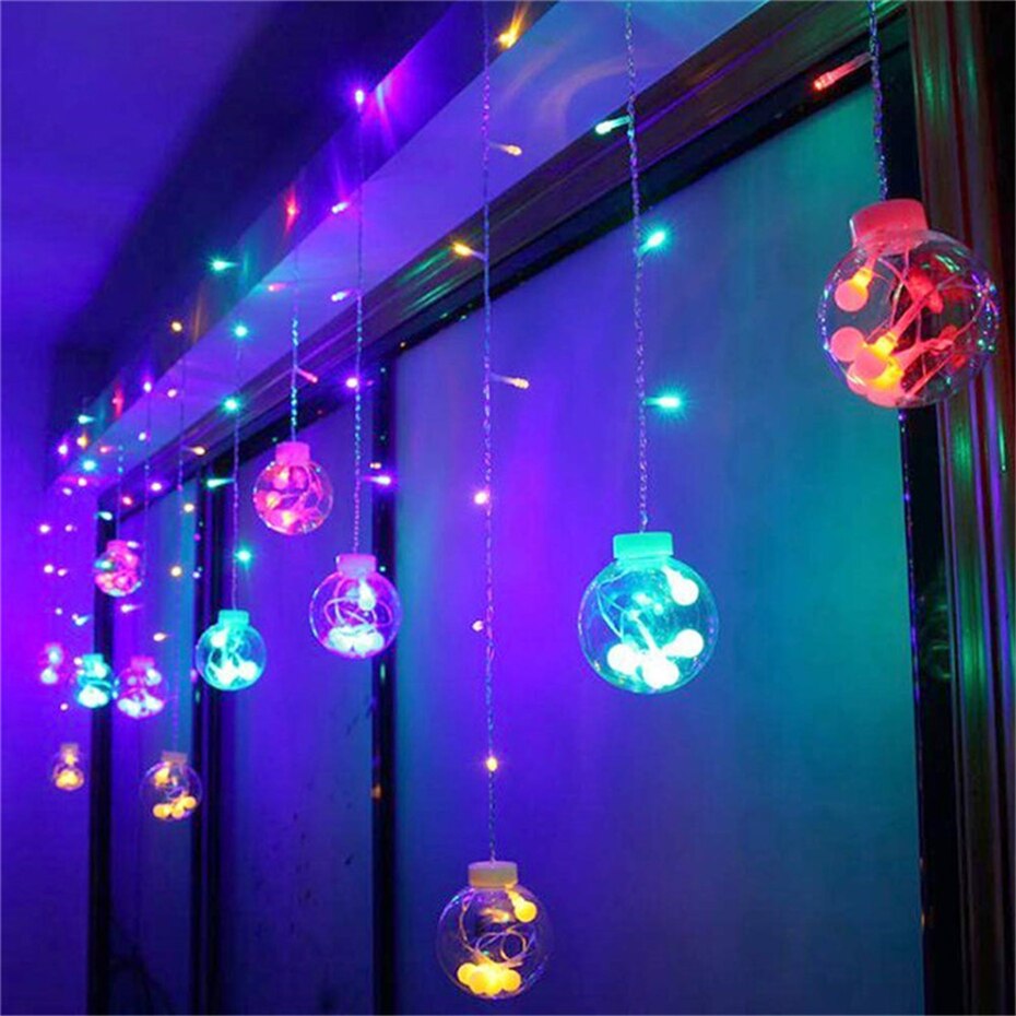 

LED гирлянда-шары Heronsbill разноцветная