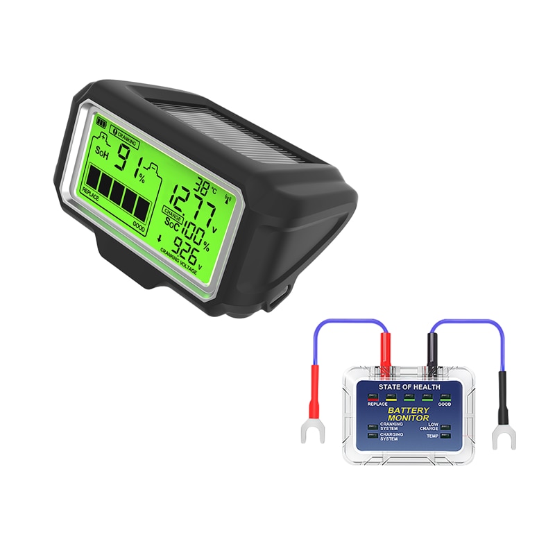 

QUICKLYNKS BM5-D 12 В светодиодный тестер батареи монитор проекционный дисплей профессиональный тестер состояния батареи анализатор зарядный тестер инструмент