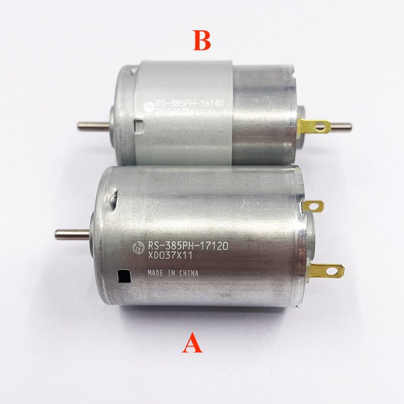 

Оригинальные MABUCHI RS-385PH-17120/16140 электродвигатель DC12V 18V 24V 30V Высокая Скорость высокий крутящий момент с двойным валом для автомобильных кабельных систем масляного насоса