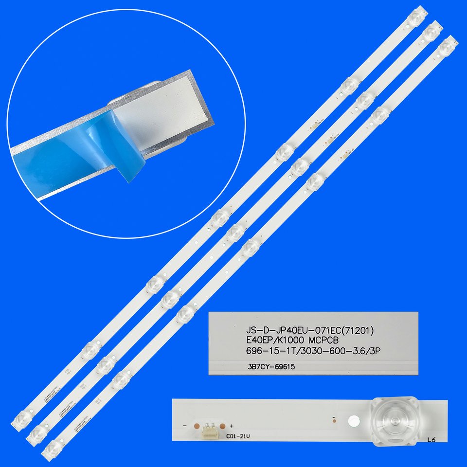 

Светодиодная лента подсветки для телевизора 40LEX-5027/FT2C, 40LEX-5043/FT2C