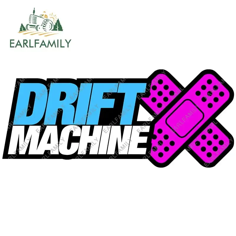 

EARLFAMILY 13 см x 5,8 см для дрифтерной машины красная бандажная мультяшная наклейка на автомобиль устойчивая к царапинам наклейка на бампер Водонепроницаемая графика фургона