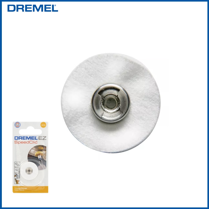 

Полировальное колесо Dremel EZ speedclick диаметром 3,2 мм, оправка для пластиковых металлических ювелирных изделий, аксессуары для полировки кожи