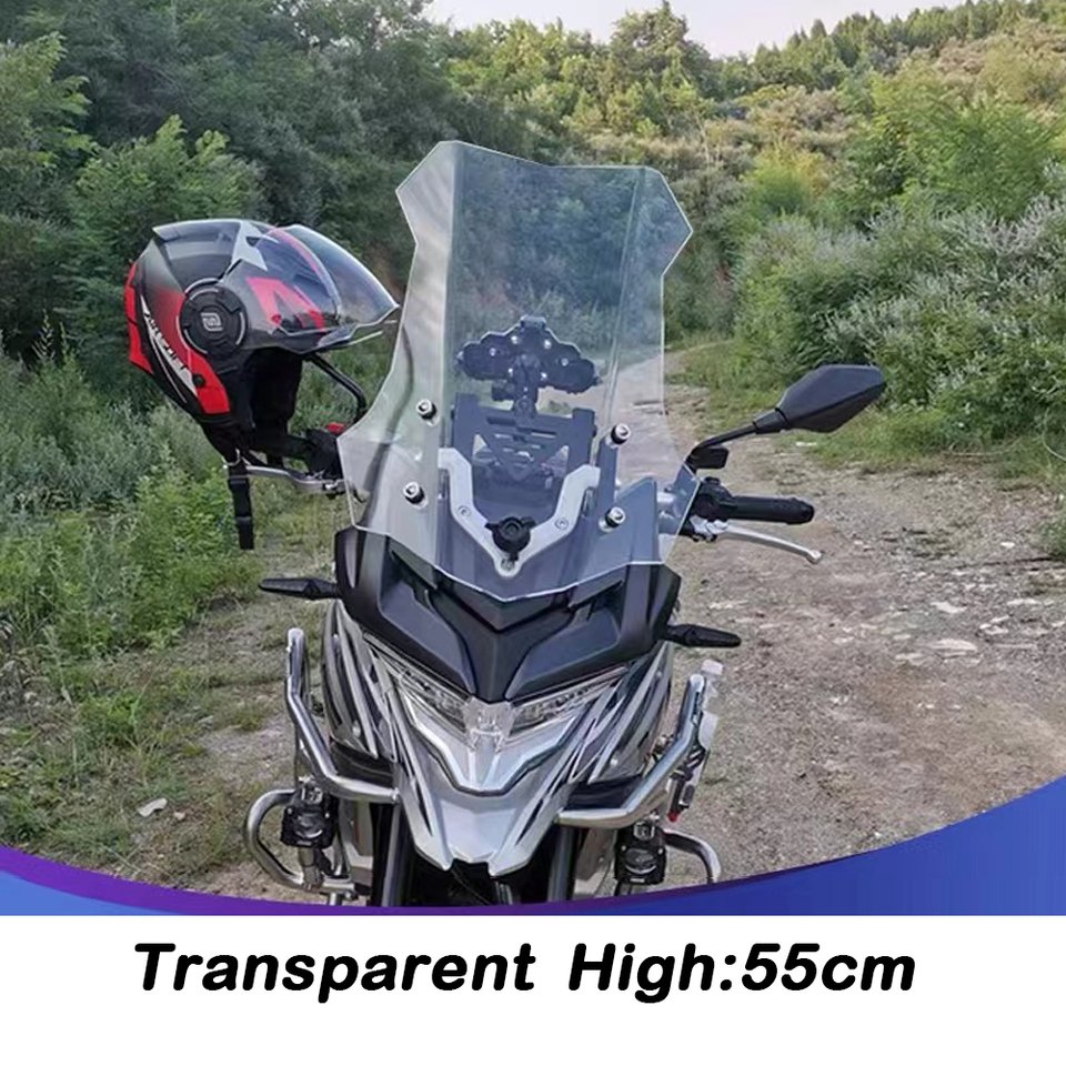 

Новое лобовое стекло мотоцикла для Loncin VOGE Valico 300DS 500DS 650DS, дефлектор ветрового стекла 650DS, накладные накладки