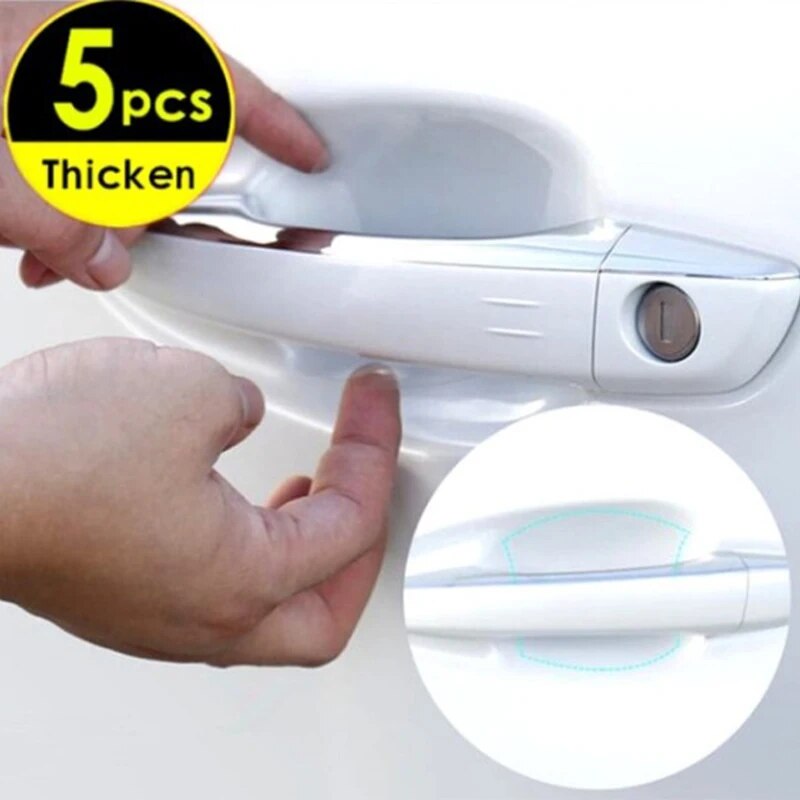 

5 шт., невидимые наклейки на дверную ручку автомобиля для Renault Kadjar Captur Koleos Clio Espace 5 Master Talisman Scenic 4 Arkana Smar