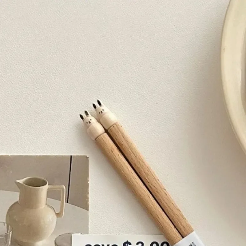 

Деревянные 3D палочки для еды с животными из бука