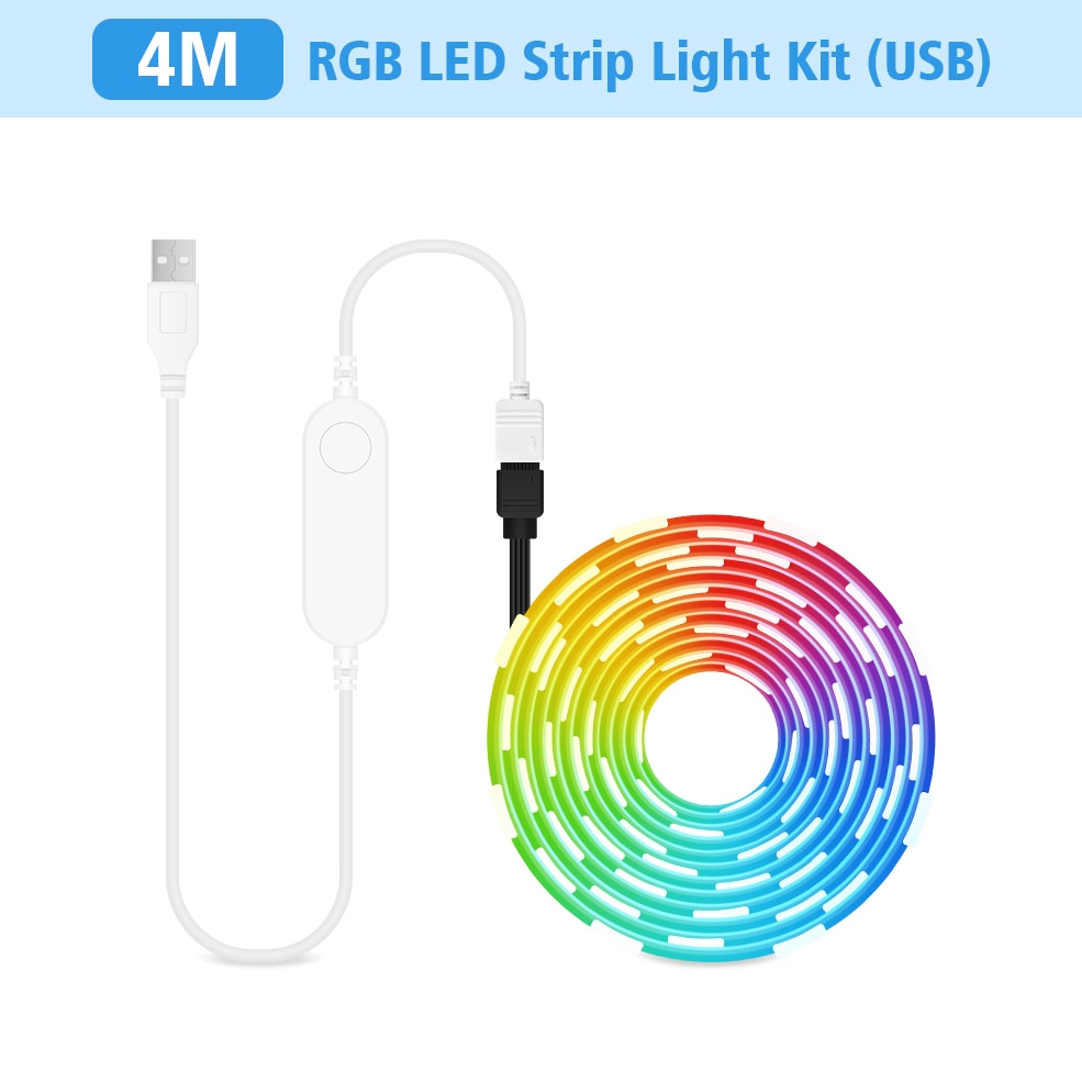 

FOXONEER WiFi RGB светодиодная лента для ТВ 50-500 см