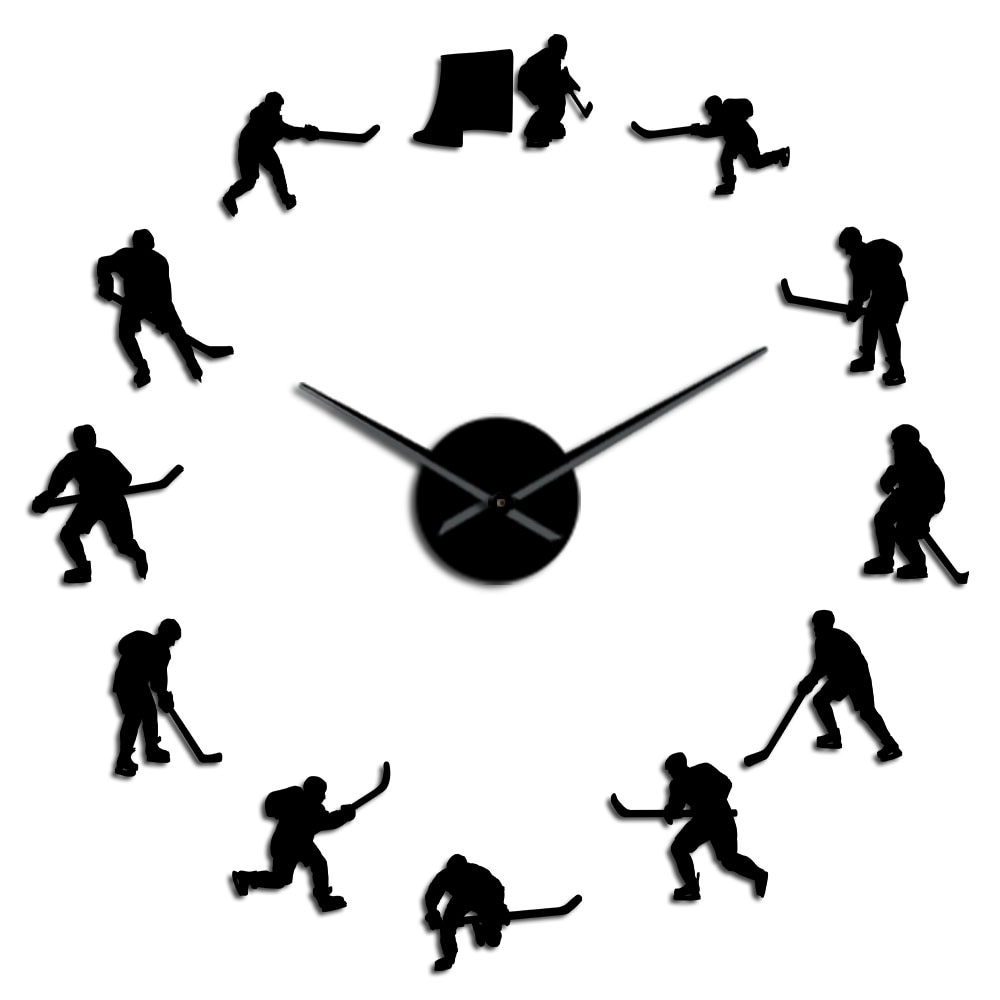

Настенные часы The Vinyl Clock Хоккей