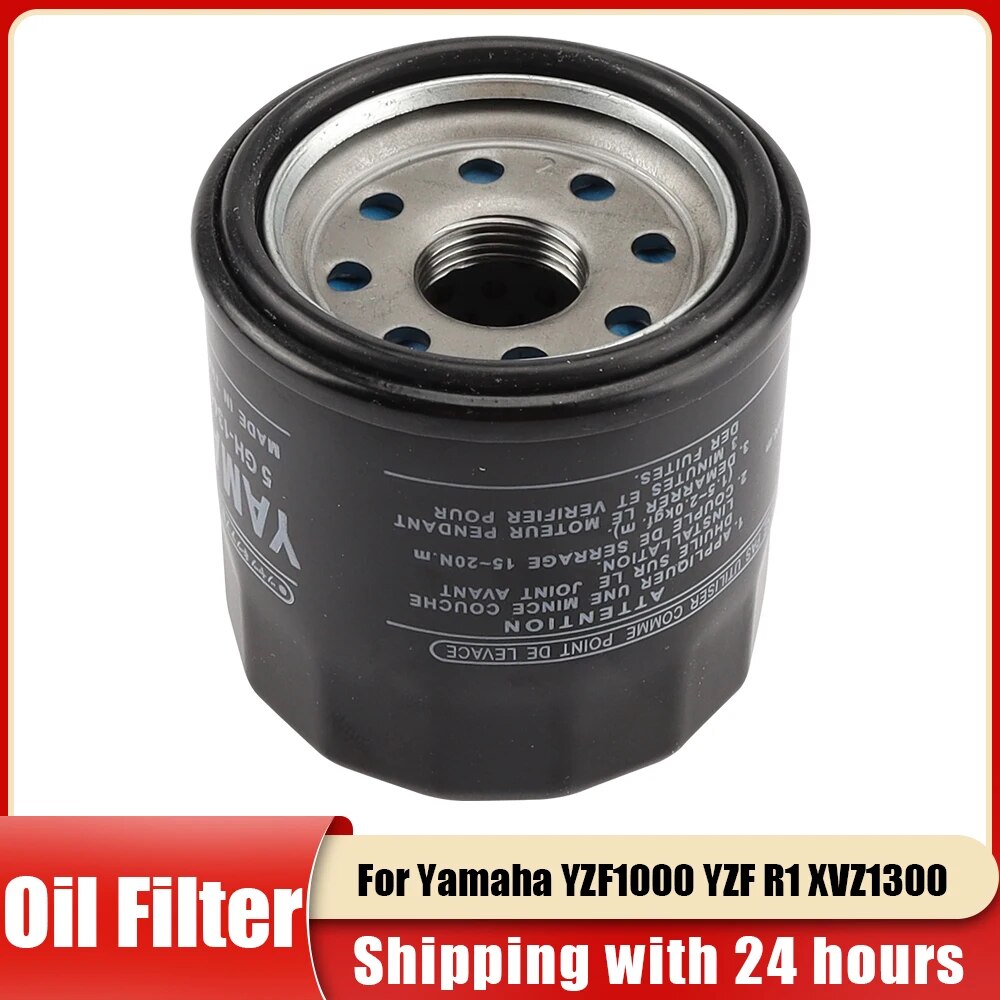 

Масляный фильтр для Yamaha YZF1000 YZF R1 XVZ1300 FJ1200 MT03 FZ61 FZ6R FZ6 XJ6 FZ07 MT07 XSR700 XSR900 FZ8 FJ09 FZ09 MT09