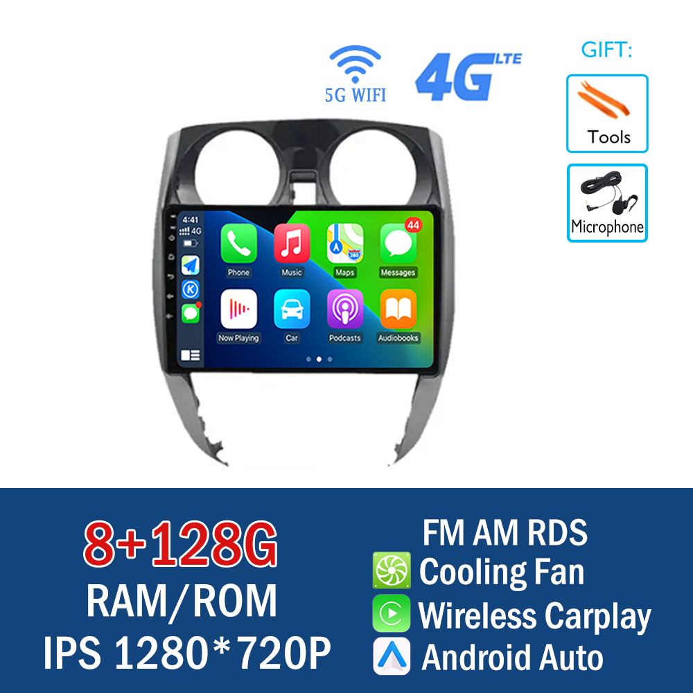 

Автомагнитола на Android 14 для Nissan Note 2 E12 2012 - 2021 GPS Carplay Автомагнитола мультимедийный проигрыватель No 2din DVD