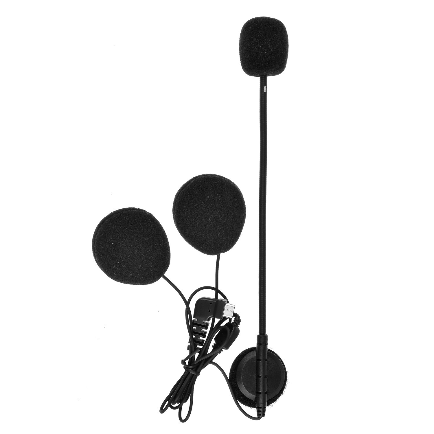 

Гарнитура Fodsports Bt-S2, Bt-S3, Bluetooth, гарнитура для мотоцикла, стерео, наушники и микрофон с мягкой/жесткой трубкой