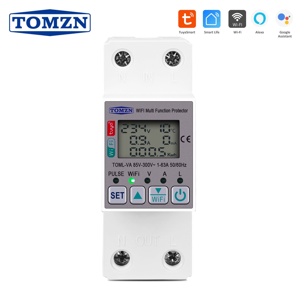 

TOMZN Мини автомат защити цепи 63A