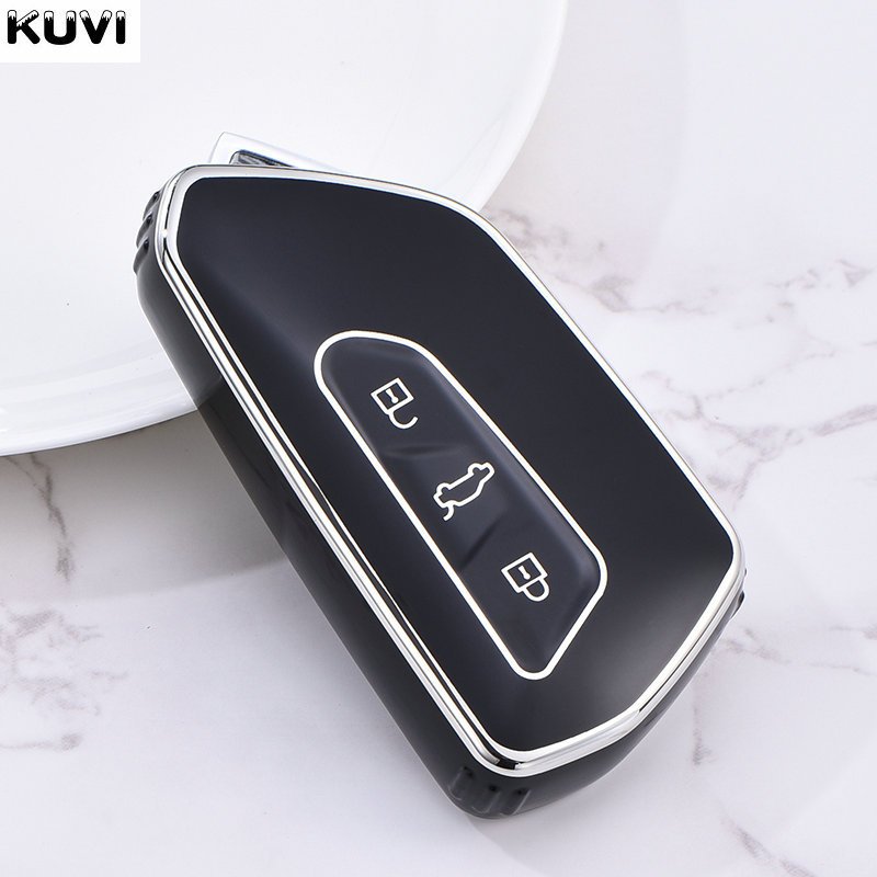 

Модный Чехол Для Ключей Из ТПУ Для VW Volkswagen Golf 8 MK8 ID.3 ID.4 Cupra Skoda Octavia A8 SEAT Leon MK4 2020 2021 Formento...