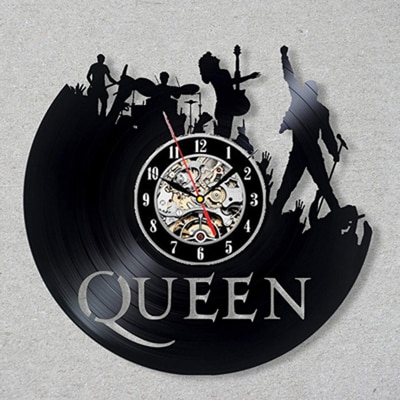 

Настенные часы Queen Rock Band из винила