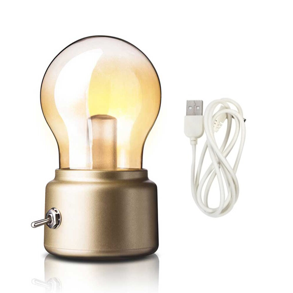 

Настольная лампа Ligghig ретро USB rechargeable