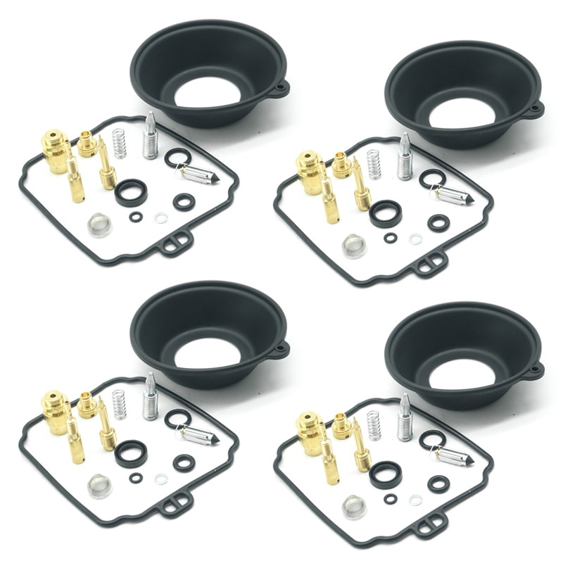 

Комплект Для Ремонта Карбюратора YAMAHA Royal Star XVZ13 XVZ1300 XVZ 13 1300 A AT LT 96-00, поплавковая основная медленно струйная вакуумная диафрагма, 4 комплекта