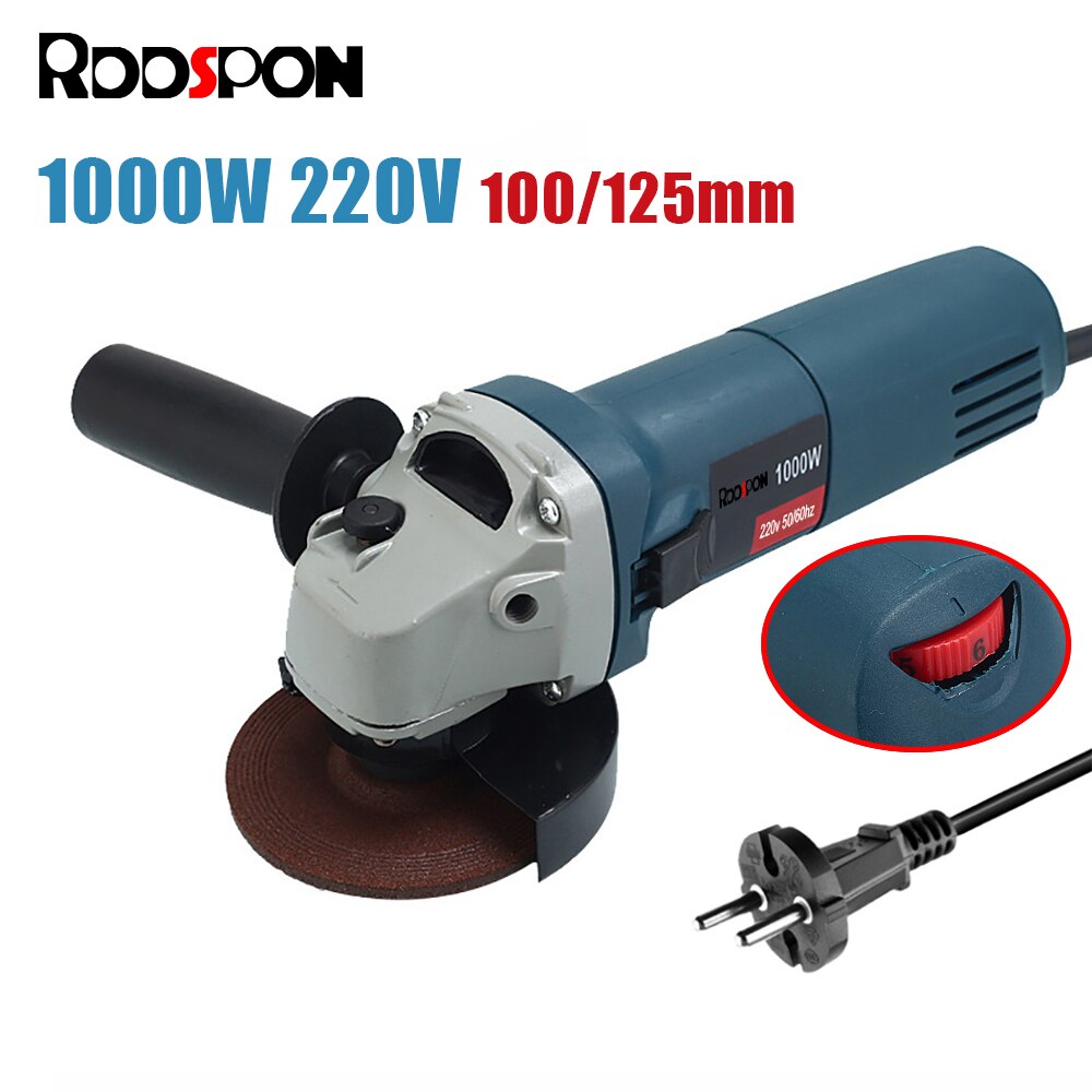 

Угловая шлифовальная машина RDDSPON 1000 Вт