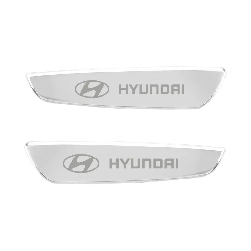

Металлическая Эмблема для Hyundai Tucson Accent Elantra Santa fe Sonata I20 I30 I40 ix25 ix35 Solaris, 2 шт.