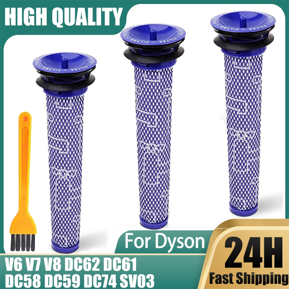 

HEPA-фильтр для Dyson V6 V7 V8 DC62 DC61 DC58 DC59 DC74 SV03 (фиолетовый)
