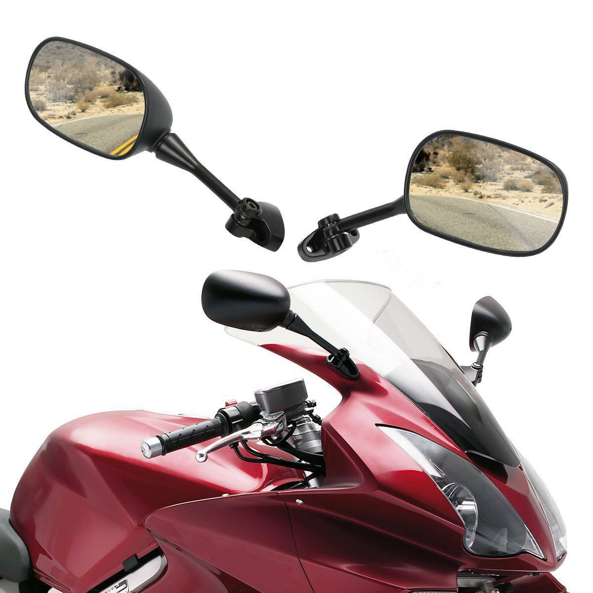 

Зеркала для мотоцикла Honda VFR800 VFR 800 FI V-TEC 2002-2012 2008 2007 2006