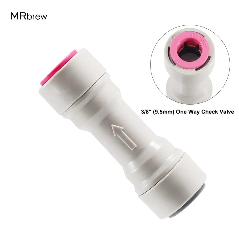 

MRbrew пластиковый обратный клапан 3/8 дюйма