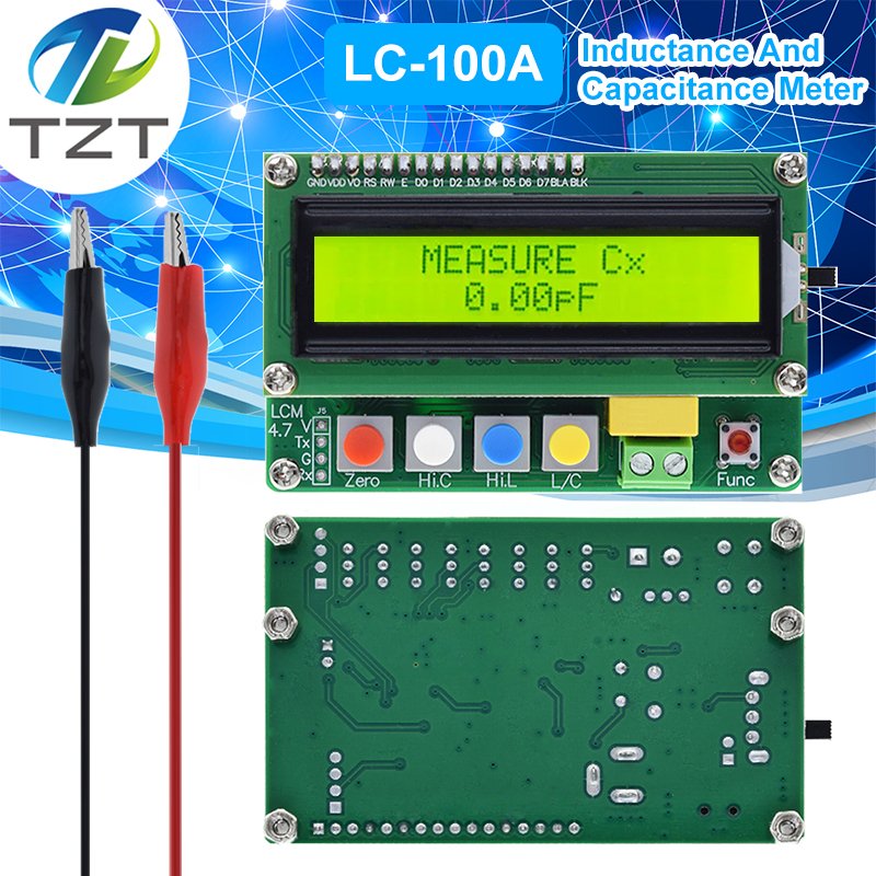

Цифровой тестер емкости TZT LC-100A