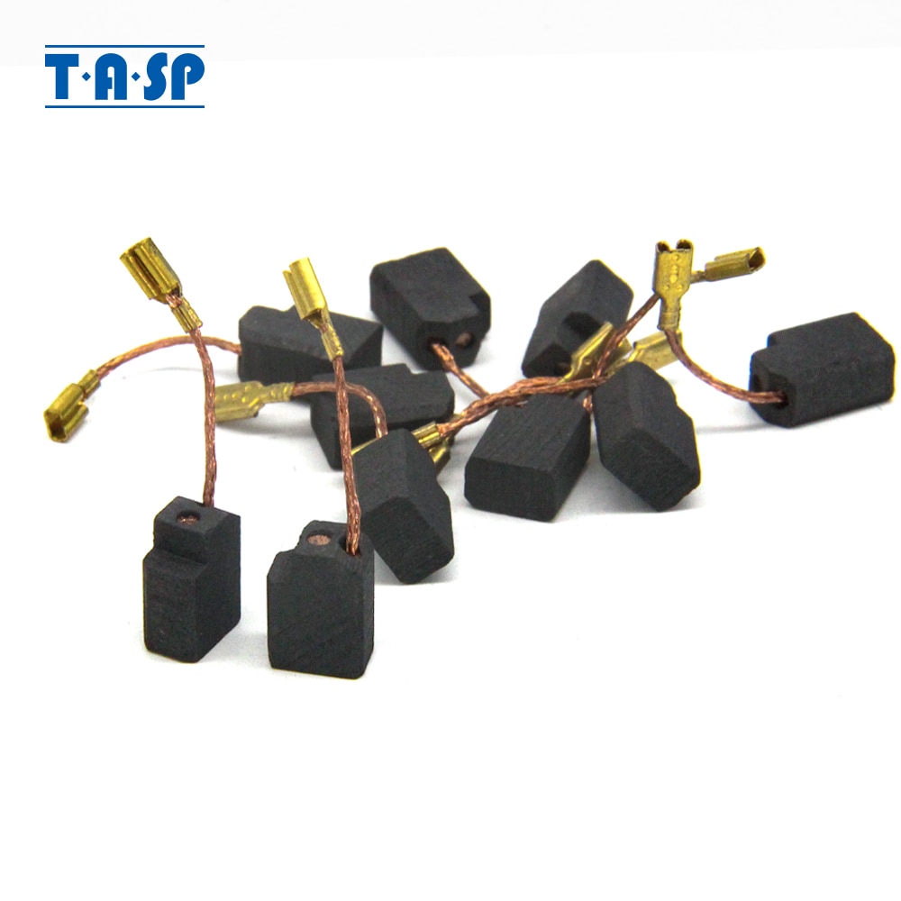 

Угольные щетки TASP 6,35x10x13 мм для угловых шлифовальных машин Dewalt