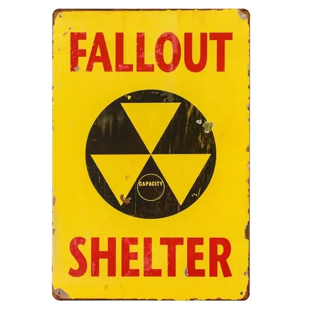 

Металлическая вывеска Fallout Ретро Винтаж