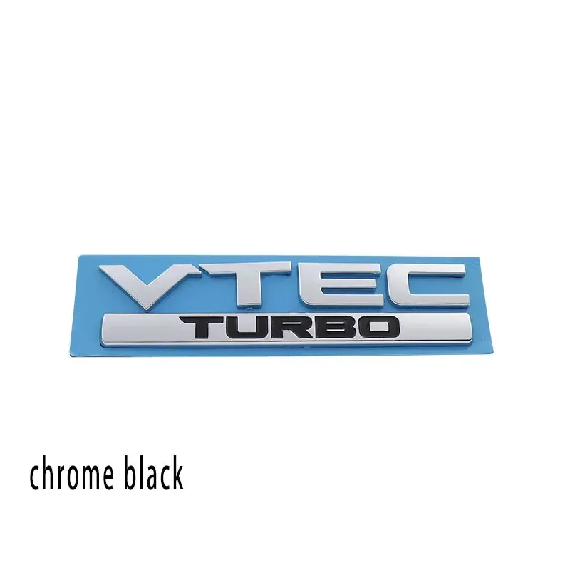 

3D VTEC TURBO Автомобильный капот крыло багажник Задняя крышка багажник значок наклейка эмблема значок наклейка