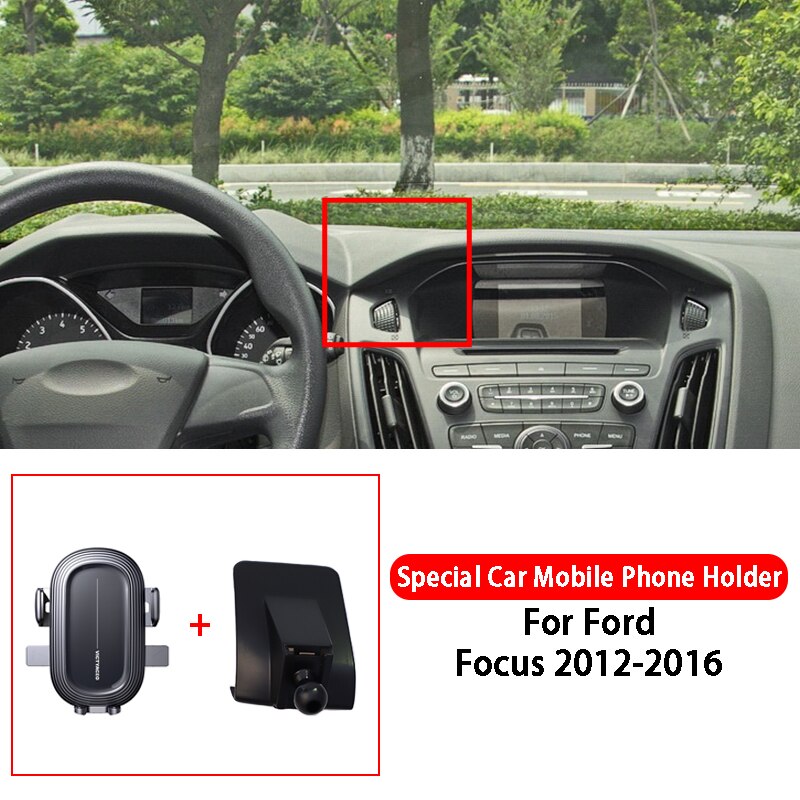

Для Ford Focus Classic Edition Escape Mondeo Escort Edge ST PLUS автомобильный держатель для мобильного телефона приборная панель воздуховыпускное отверстие специальный кронштейн