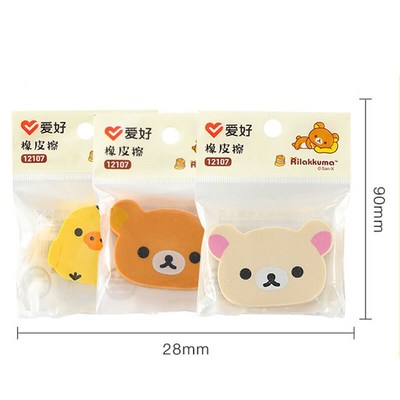 

3 шт. AIHAO ластики Rilakkuma
