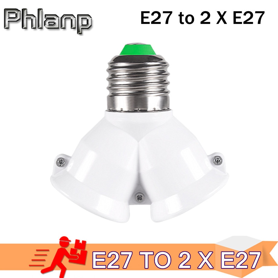 

Разветвитель E27 на 2 E27