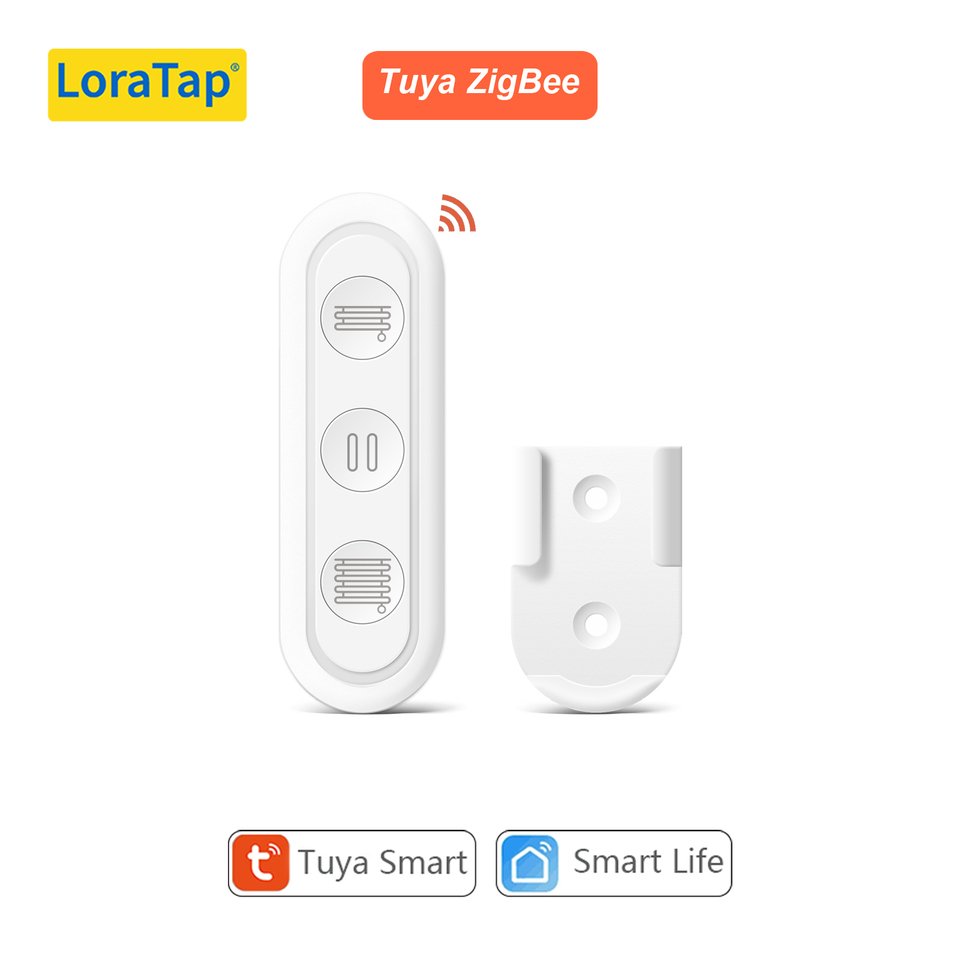 

LoraTap ZigBee 3.0 Tuya Smart Life Жалюзи Кнопка 80*80 Переключатель Дистанционное Управление Google Assistant Alexa