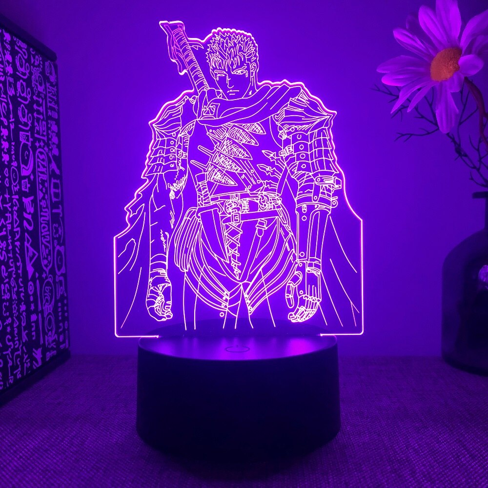 

Berserk Guts 3D Ночник LED Hot Toys