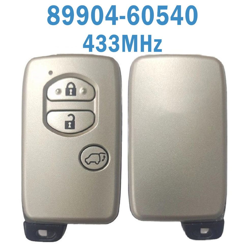 

B74EA/89904-60540 Плата автоматического дистанционного управления 2+1B (SUV) 433 МГц # : 0030 Сменный автомобильный смарт-брелок для Toyota Prado 2010-2017