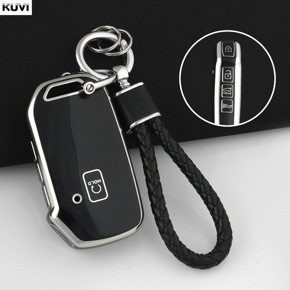

Новый Чехол Для Ключей Из ТПУ Для Kia Ceed Cerato Forte NIRO Seltos Sorento Soul Sportage Telluride K5-брелок Для Ключей Без ...