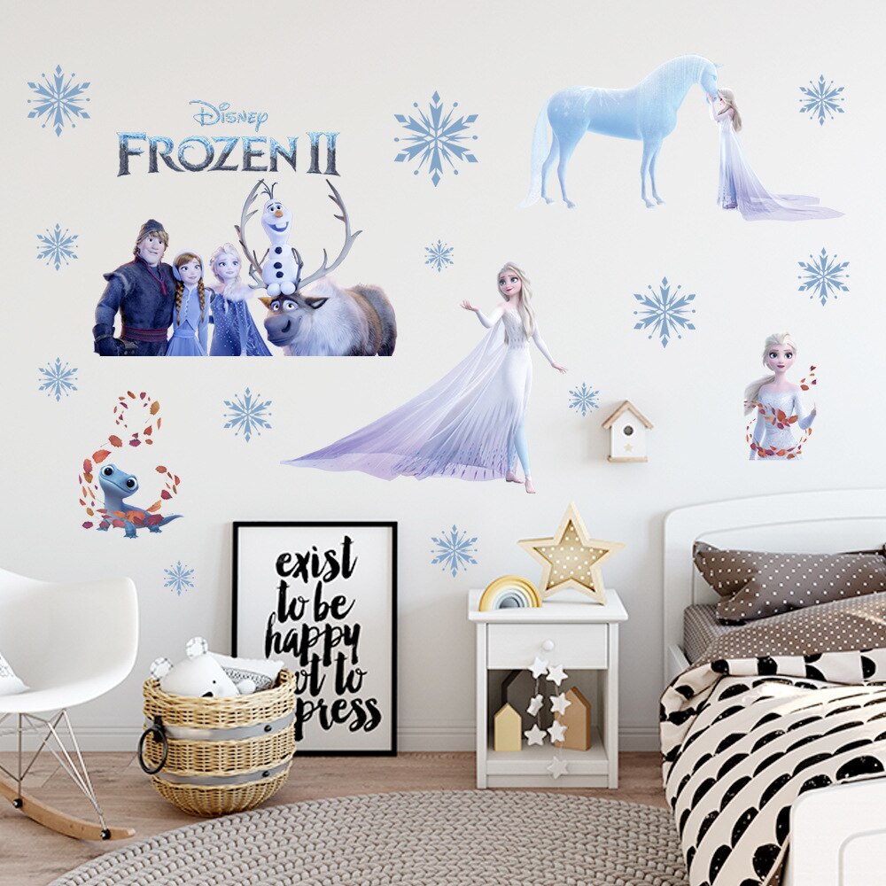 

Настенные наклейки Disney Frozen Эльза и Анна