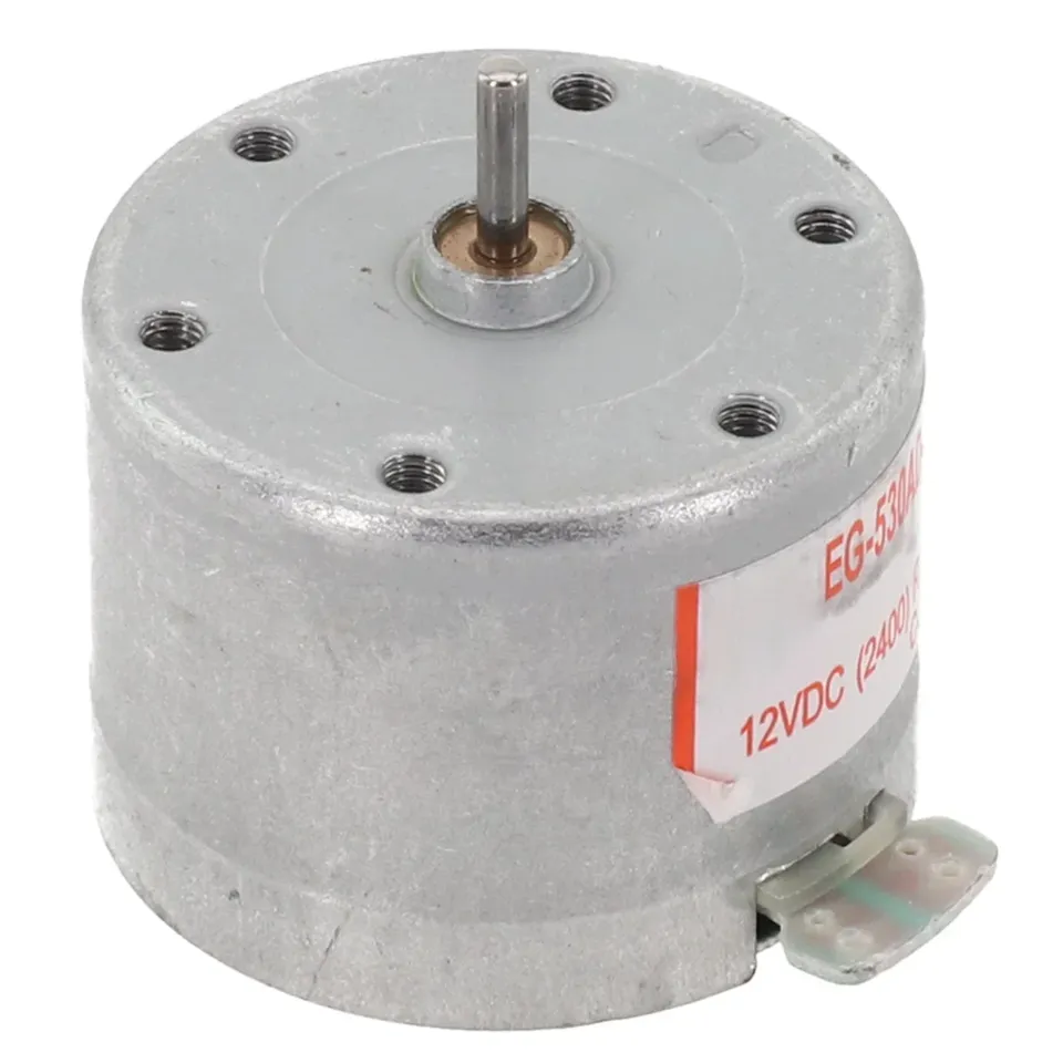 

1 шт. EG-530AD-2B двигатель шпинделя постоянного тока 12 В CCW мотор магнитофона аудио кастастан двигатель 2400 об/мин номинальная высокая скорость для CD-плеера
