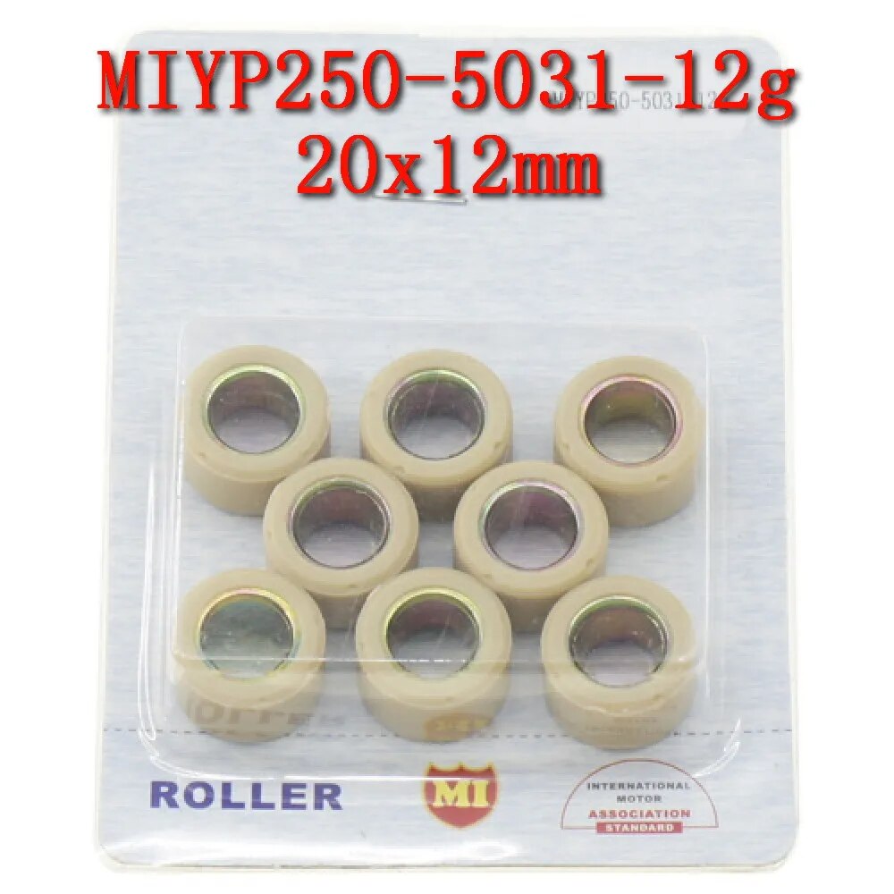 

Ролик вариатора 20x12 170M.9.1.2 для Linhai 250 260 300 400 Yamaha Keeway Jinlang Feishen Scooter ATV 12 г 13 г 14 г