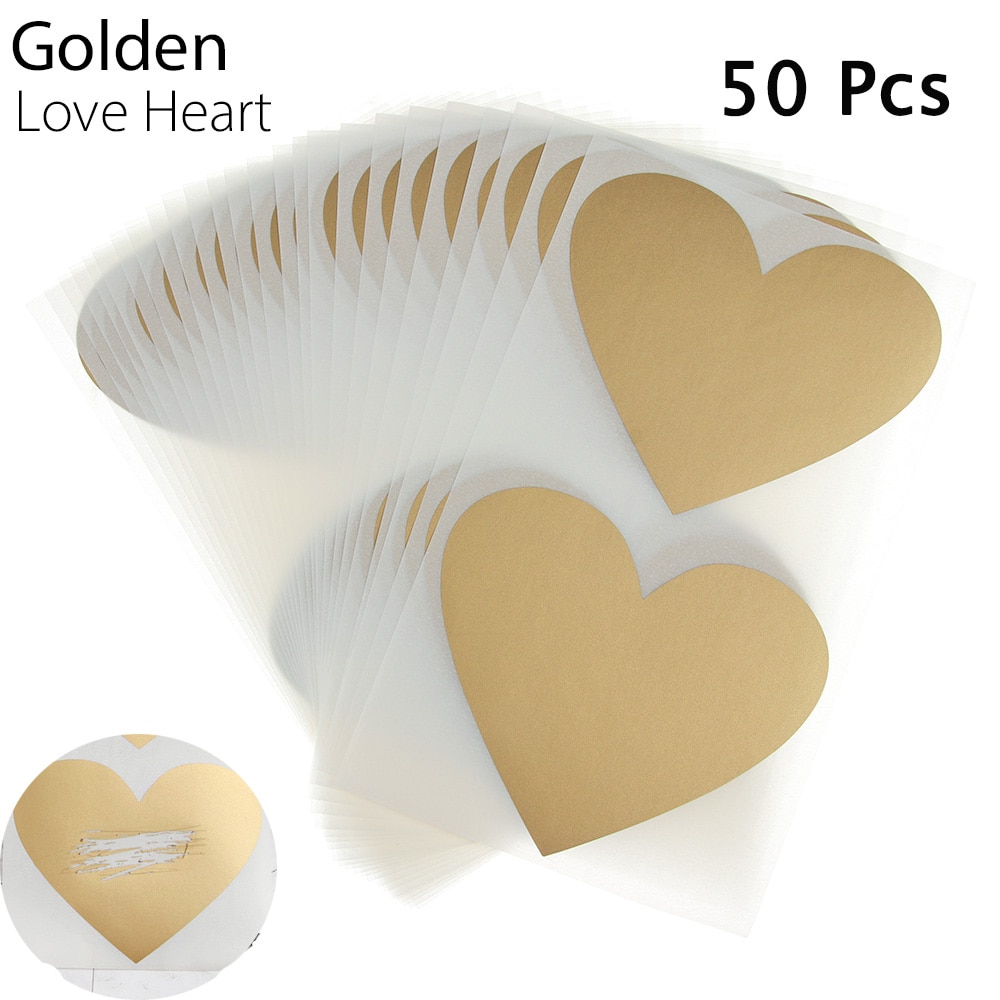 

Love Scratch Card наклейки JESJELIU 50 шт.