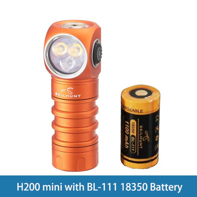 

SKILHUNT ESKTE H200 mini 3 налобный фонарь