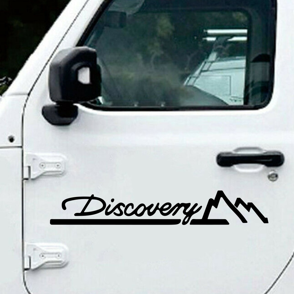 

2 шт. горная графика DiscoveryДверная боковая наклейка на бампер для Land Rover Discovery 1 2 3 4 5 TDI TD5 L462 L318 L319