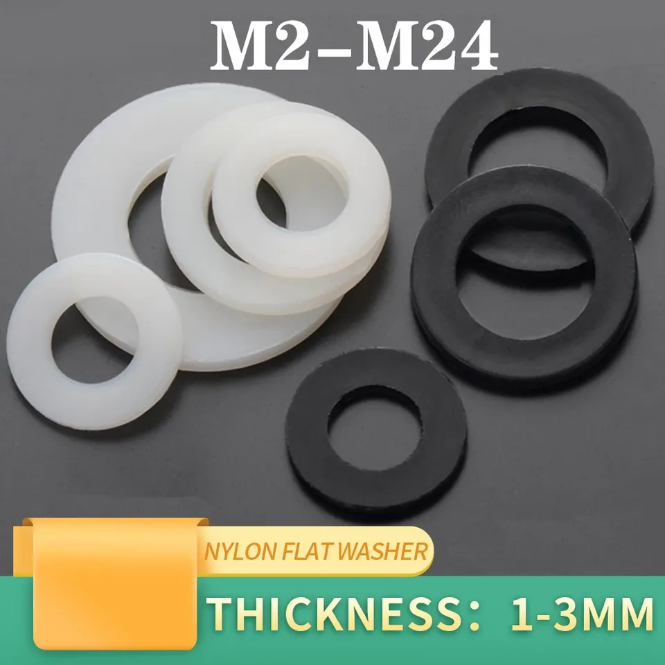 

Пластиковые шайбы из нейлона M2-M24