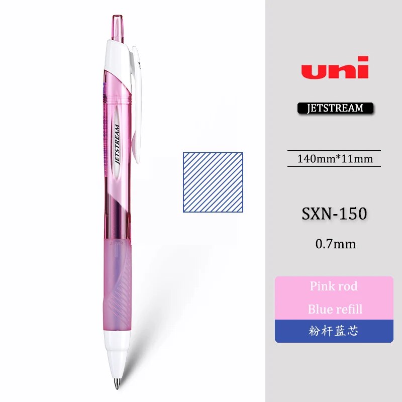 

UNI Jetstream SXN-150 шариковые ручки 0.38/0.5/0.7 мм, черные, красные, синие