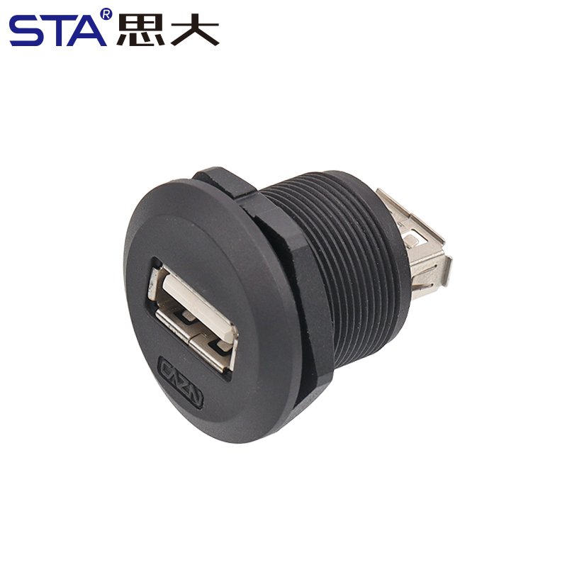 

Панельная панель USB2.0, передняя установка, гнездовой разъем с прямой штекером, ПВХ резьбовые разъемы USB3.0, провод 30 см