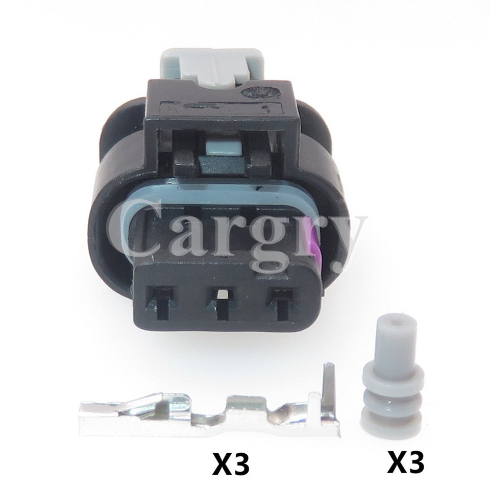 

Автомобильный реверсивный радар 3P, проводной кабель, розетка для VW Audi 1718653-1 4F0973703A 2-1718652-3, автозапчасти, 1 комплект