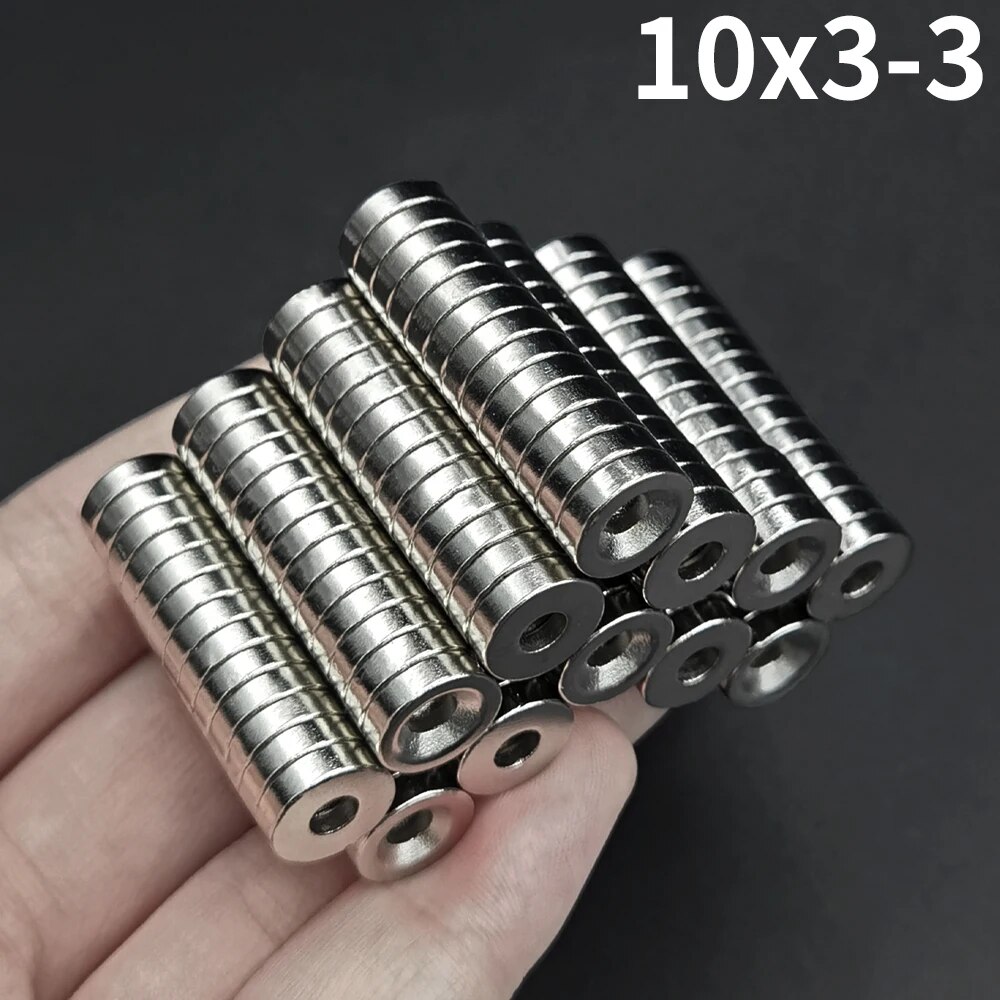 

Неодимовые магниты круглой формы 10x3-3 мм