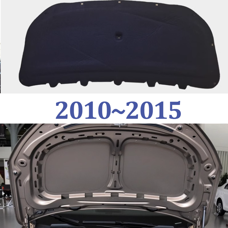 

Изоляционная накладка на капот автомобиля для Volkswagen VW Caddy 2K MK3 2004 ~ 2015 2005, звукоизоляционный тепловой хлопковый коврик, аксессуары