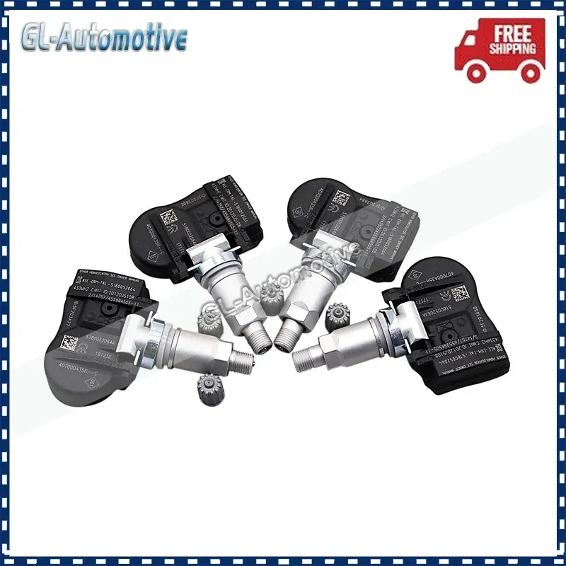 

4 шт. датчик давления в шинах для Renault Fluence Laguna Scenic Megane Zoe 407000435 Р 407003743 R 433HMz