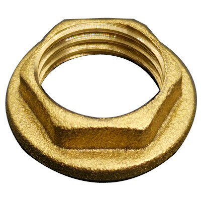 

Латунные шестигранные стопорные гайки для труб 1/8"-1"